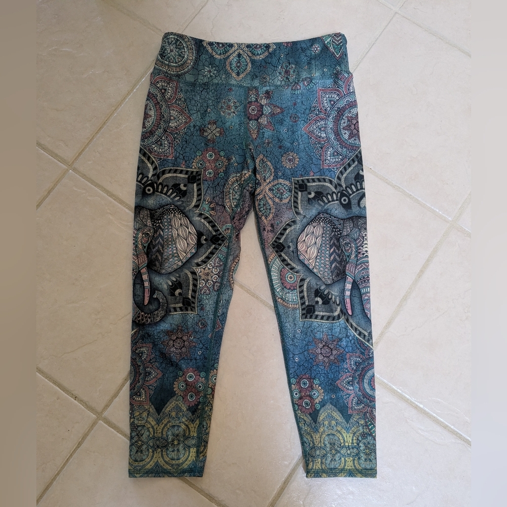 Evolution and Creation Mandala Leggings